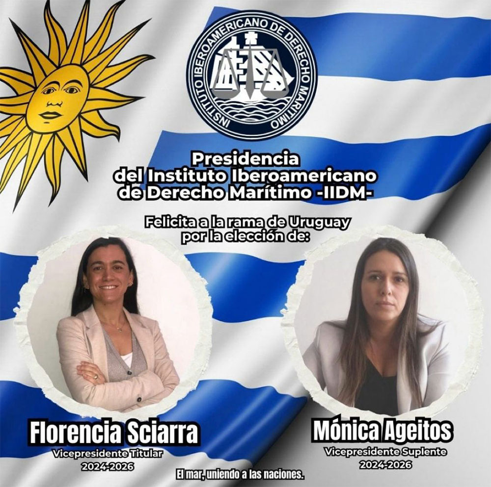 SCIARRA & ASOC Elecciones rama del Uruguay Instituto Iberoamericano de Derecho Marítimo